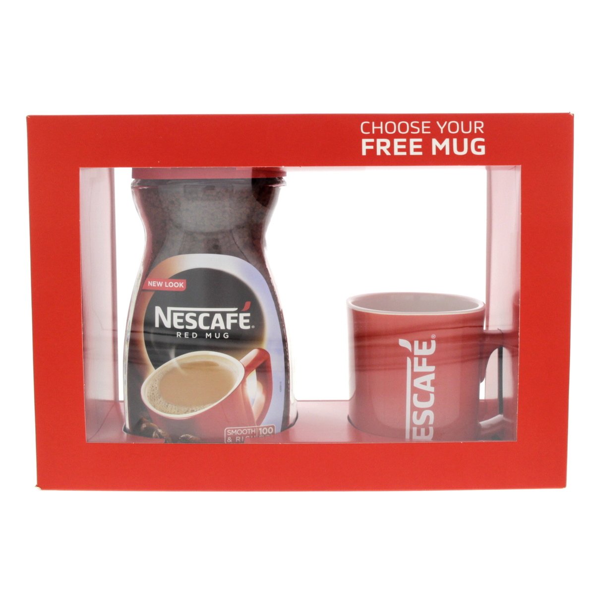 Nescafe Red Mug Coffee Jar 200 g + Mug
