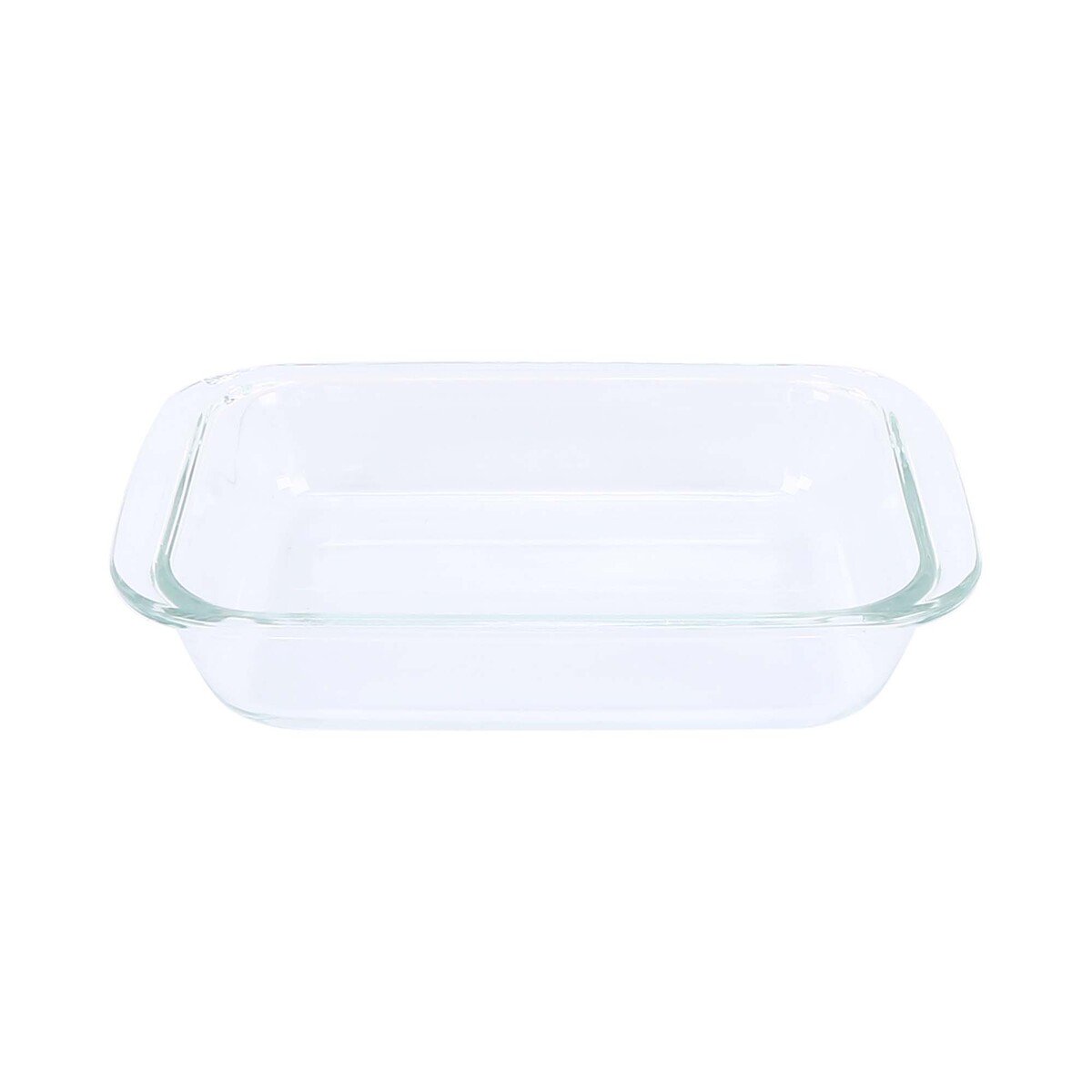 Chefline HSAP18L Borosilicate Glass Rectangle Baking Dish, 1.5 Litre, Transparent
