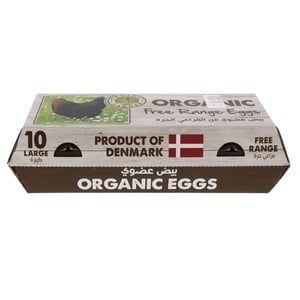 اشتري قم بشراء أورجانيك لاردر بيض عضوي كبير 10 قطع Online at Best Price من الموقع - من لولو هايبر ماركت Other Eggs في الامارات
