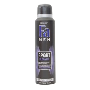 Fa Sport Recharge Anti Perspirant Deodorant For Men 150ml