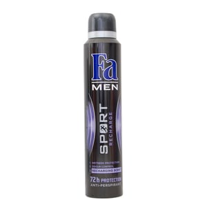 Fa Sport Recharge Anti Perspirant Deodorant For Men 200ml