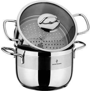 Sofram Stainless Steel Steamer With Lid 20cm
