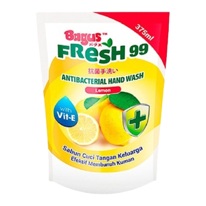 Bagus Anti Bacterial Hand Wash Lemon Refill 375ml