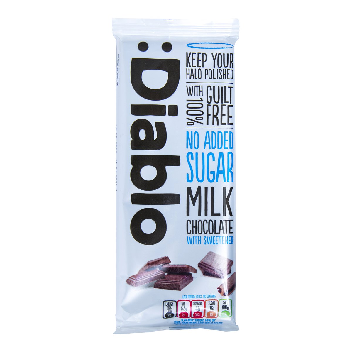 Diablo Milk Chocolate Bar 85 g
