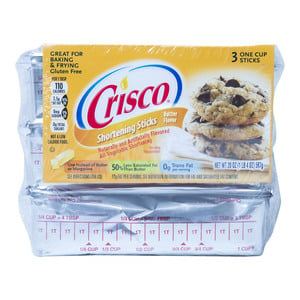 Crisco Butter Shortening Sticks 567 g