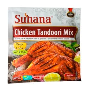 Buy Suhana Chicken Tandoori Mix 100g Online at Best Price | Masalas | Lulu Kuwait in Kuwait