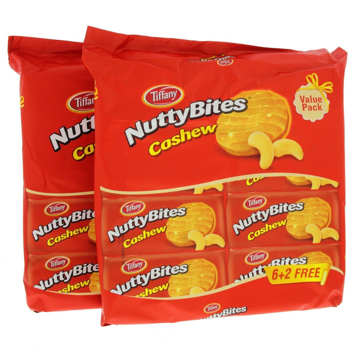 Tiffany Nutty Bites Cashew 8 x 90g 2pkt