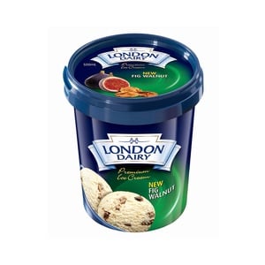 London Dairy Fig & Walnut Ice Cream 500ml