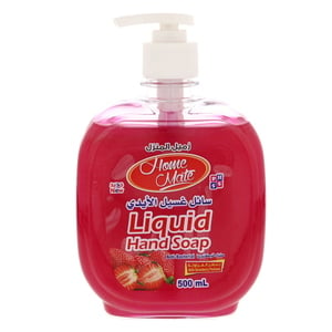 Home Mate Anti-Bacterial Liquid Hand Soap Strawberry 500 ml