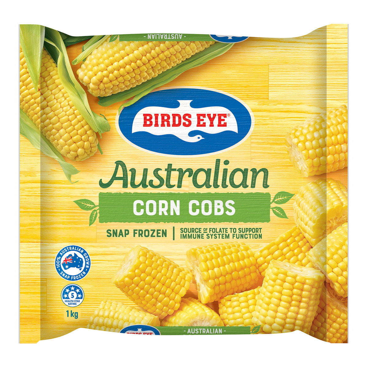 Birds Eye Australian Corn Cobs 1 kg