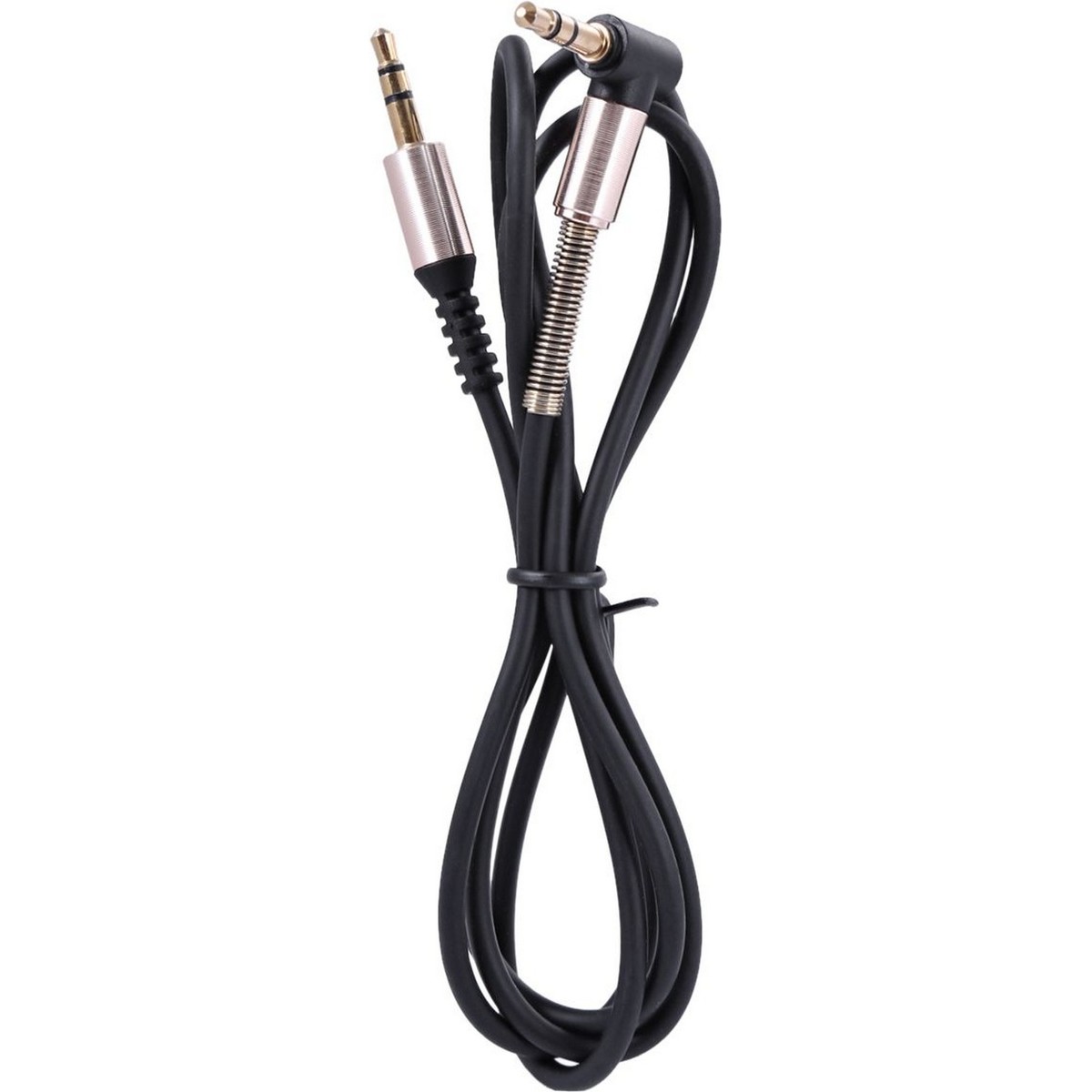 Hoco Aux Spring Audio Cable UPA02 Black
