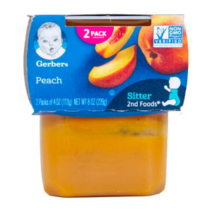 Gerber Baby Food Peach 226 g