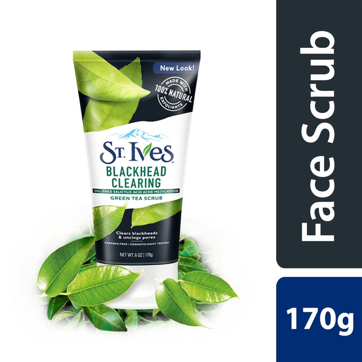 St. Ives Blackhead Clearing Green Tea Face Scrub 170 g
