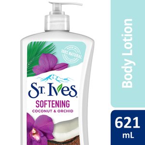 Buy St.Ives Softening Coconut & Orchid Body Lotion 621 ml Online at Best Price | Body Lotion | Lulu Kuwait in Kuwait