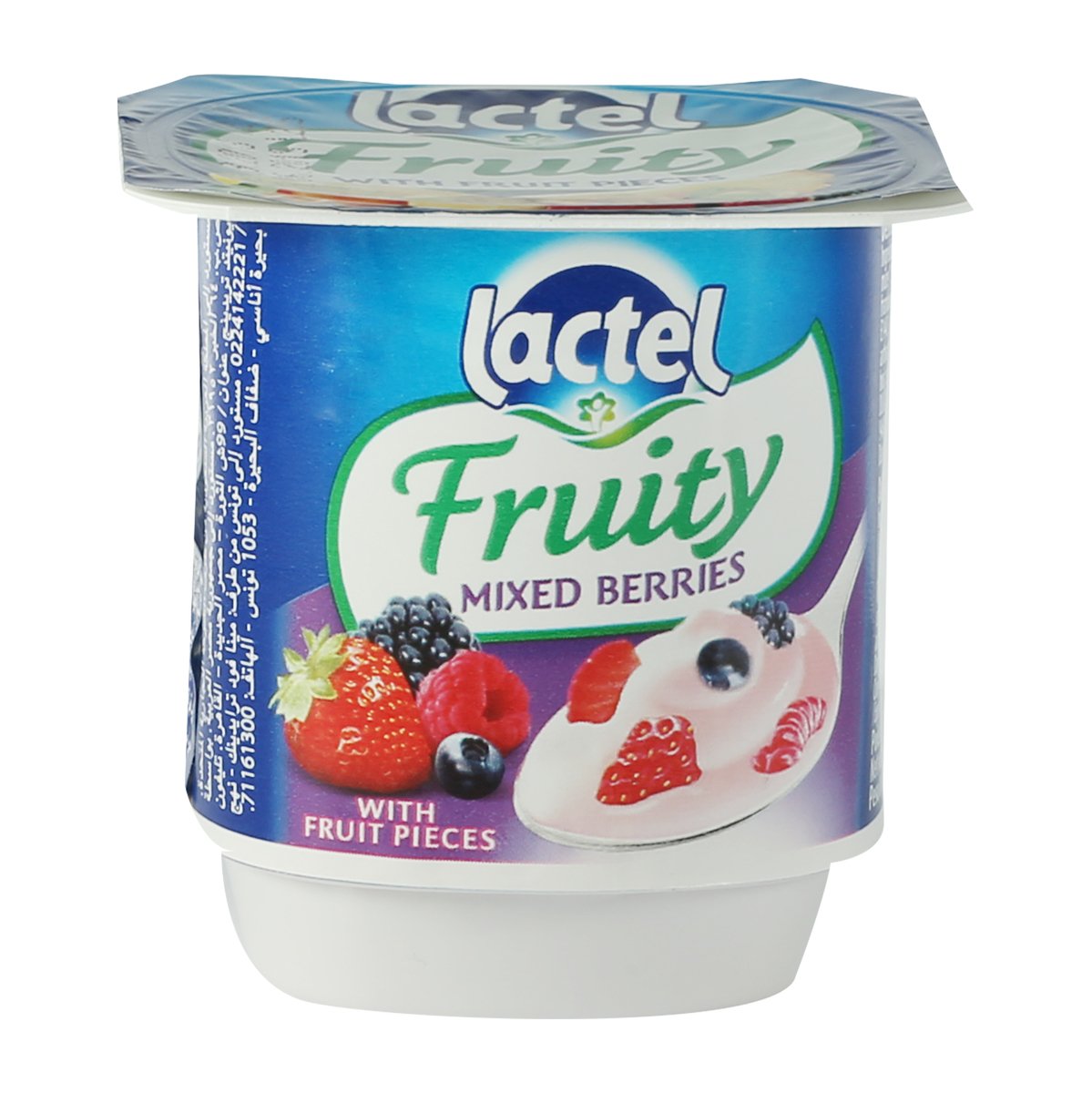 Lactel Fruity Yoghurt Mixed Berries 125g