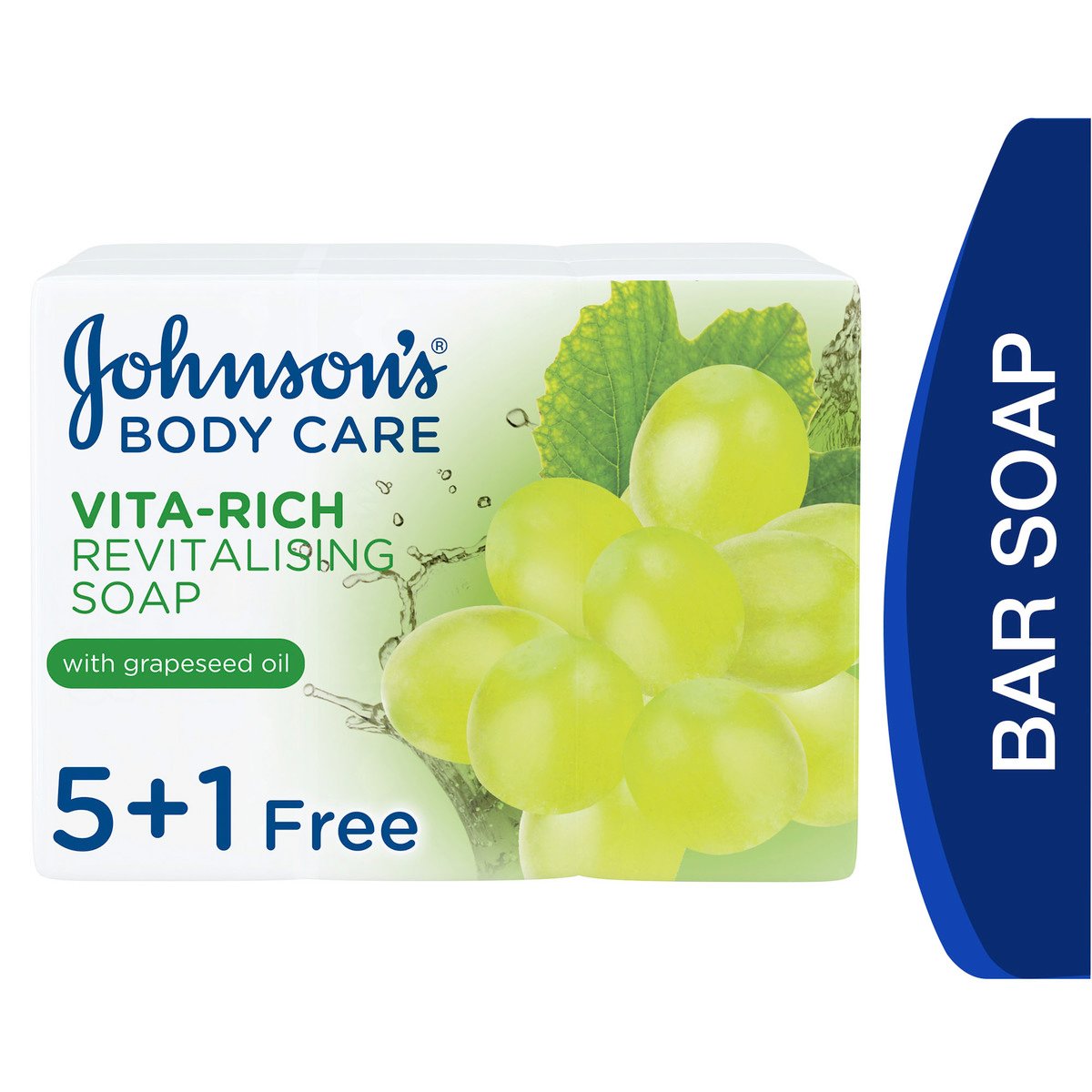 Johnson's Body Soap Vita-Rich Revitalising 6 x 125g