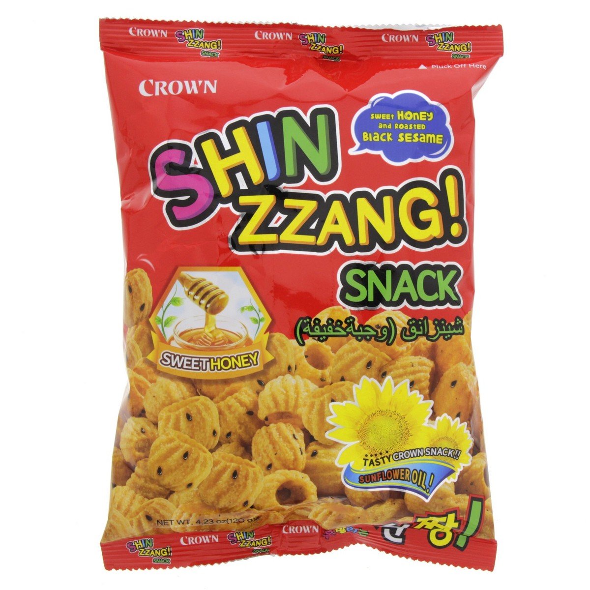 Crown Shin Zzang Sweet Honey Snack 120 g