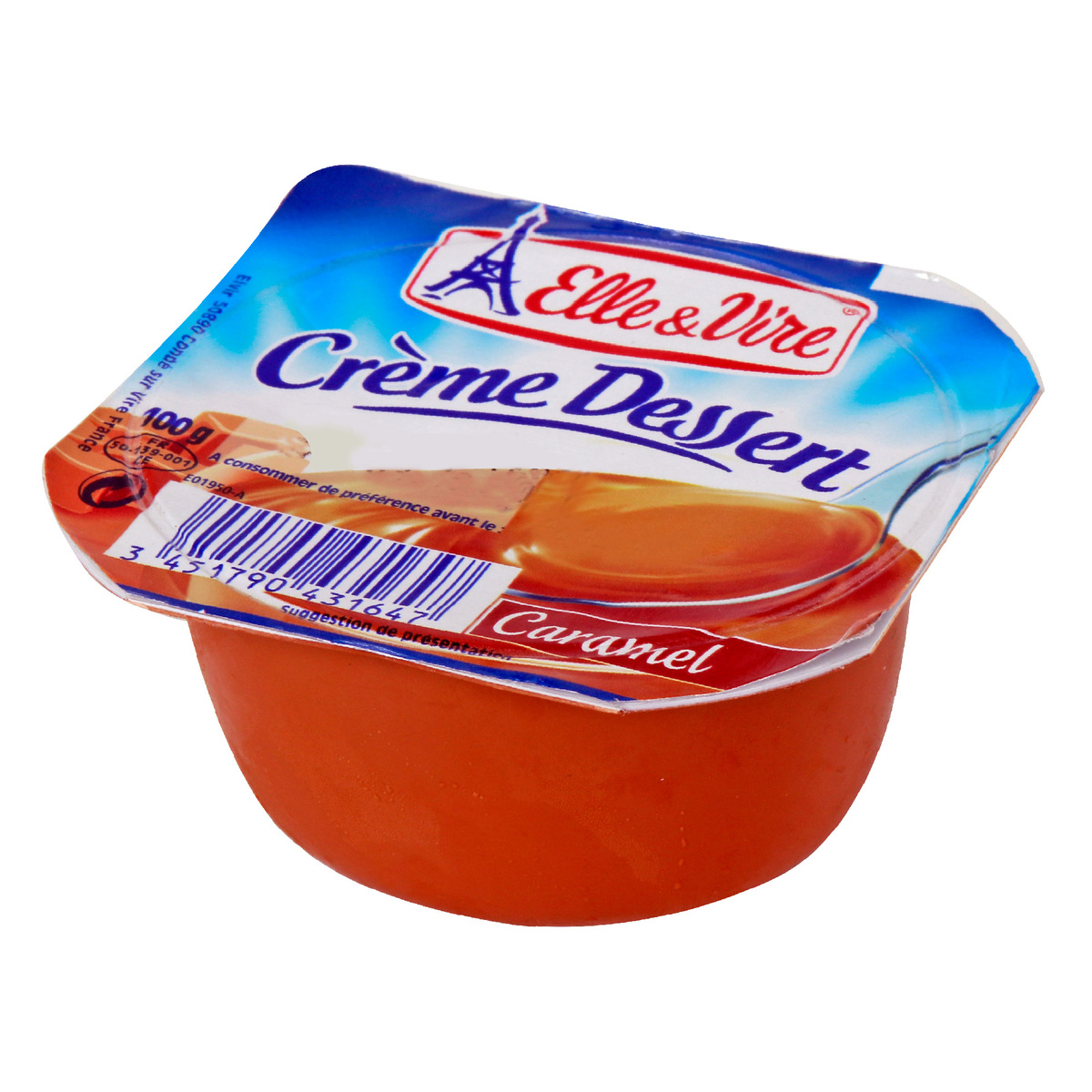 Elle & Vire Creme Desserts Caramel 100 g