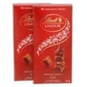 Lindt Lindor Swiss Milk Chocolate Value Pack 2 x 100 g