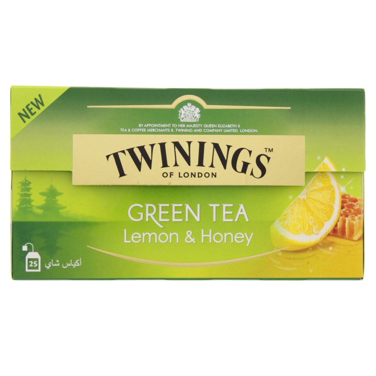 اشتري قم بشراء تويننجز شاي أخضر بالعسل والليمون 25 كيس شاي Online at Best Price من الموقع - من لولو هايبر ماركت Green Tea في السعودية
