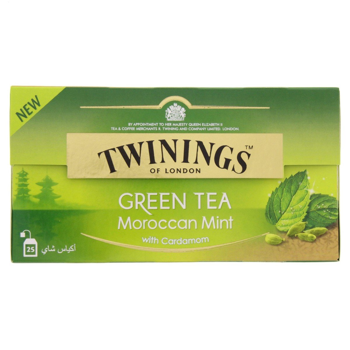 Twining's Moroccan Mint with Cardamom Green Tea 25 Teabags