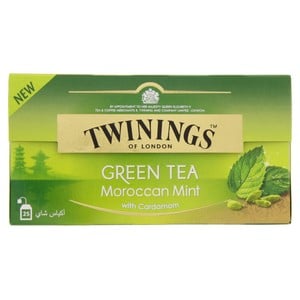 تويننجز شاي أخضر بالهيل والنعناع المغربي 25 كيس شاي