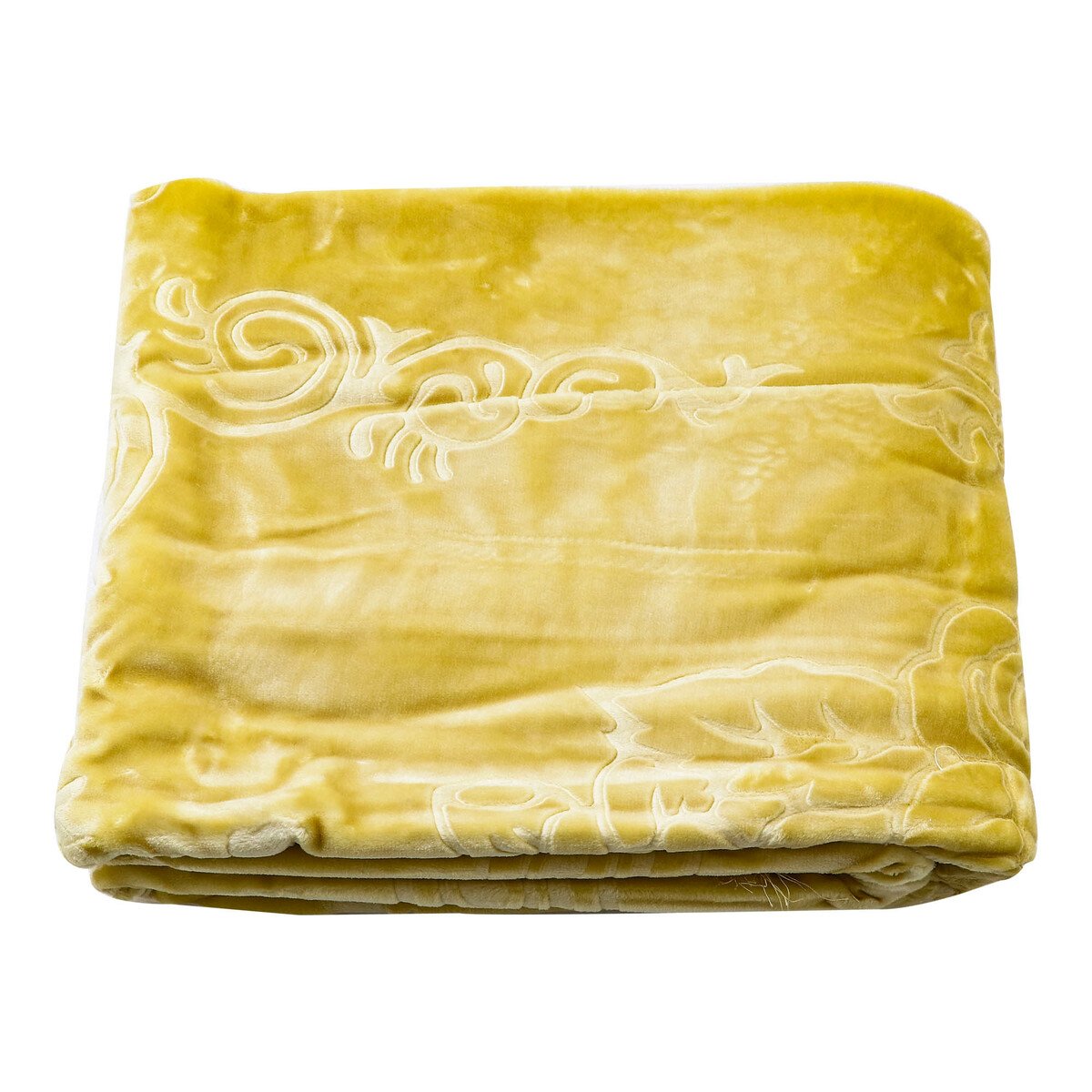 Adora Blanket, Bed Cover, Pillow Case Embossed 4Pc Set Assorted