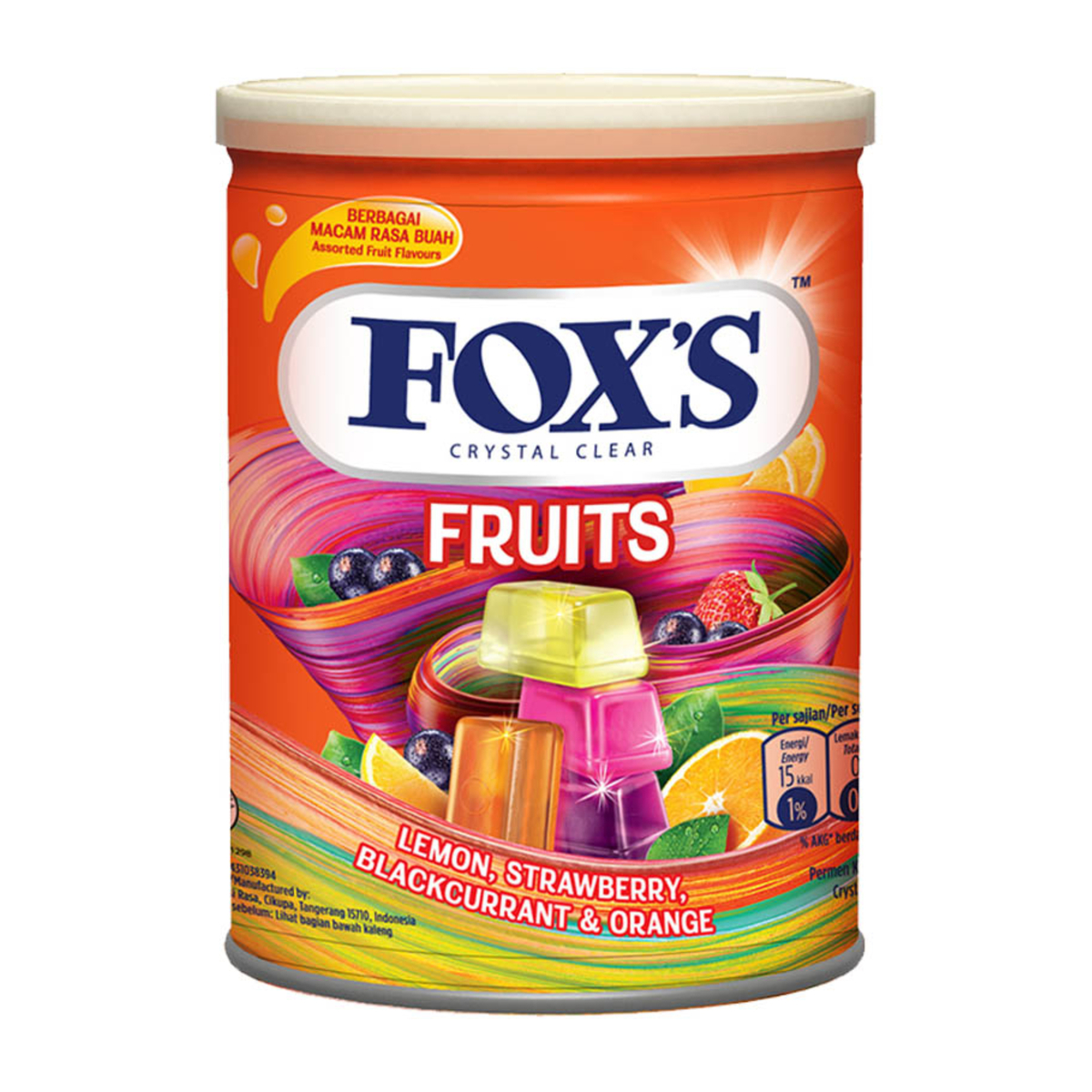 Fox's Fruits Candy Assorted 180g