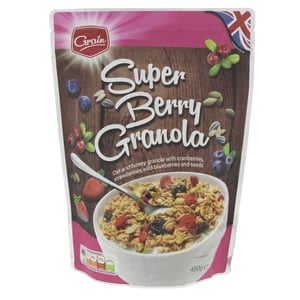 Buy Grain Super Berry Granola 450 g Online at Best Price | Muesli | Lulu UAE in Kuwait