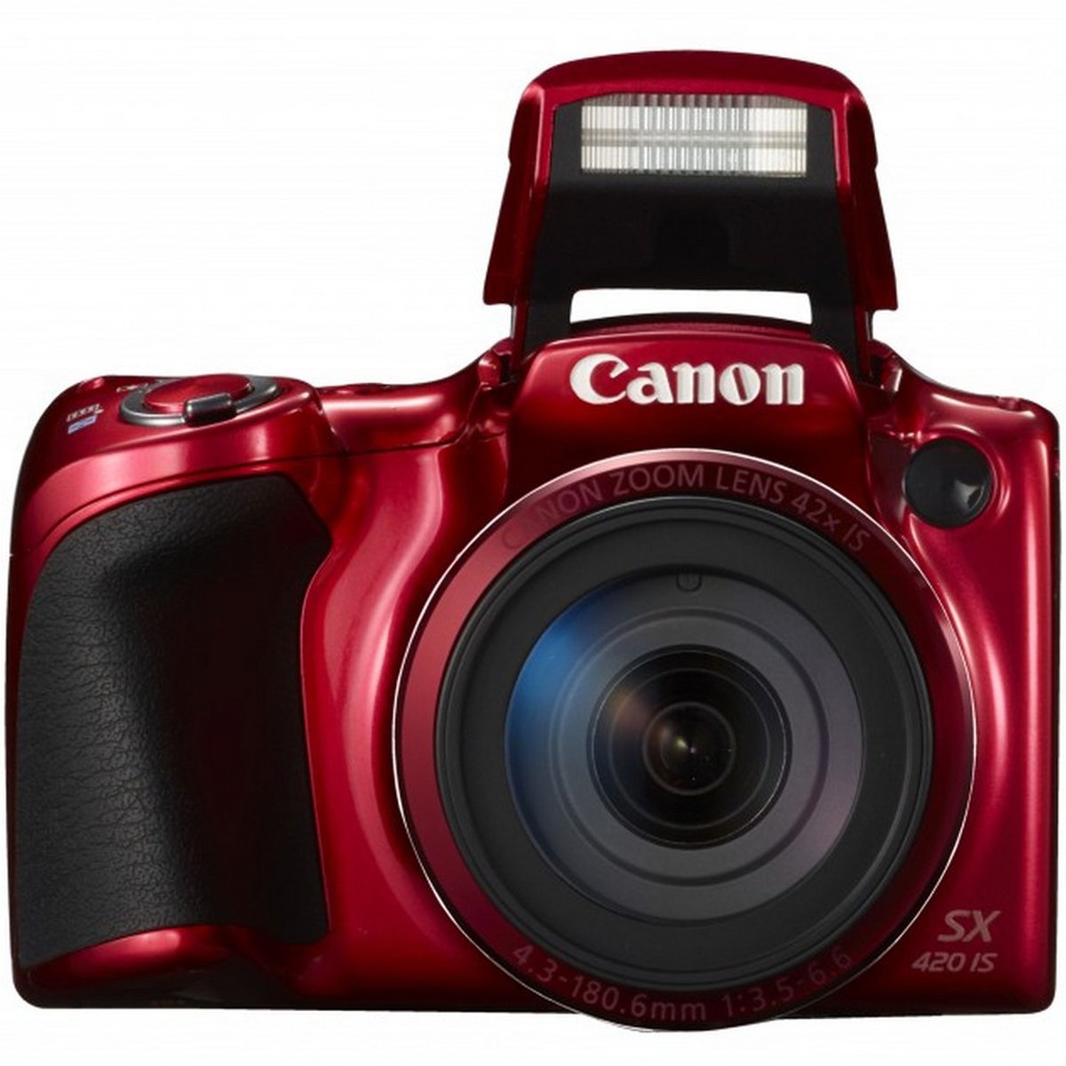 Canon PowerShot Digital Camera SX420-IS 20MP Red