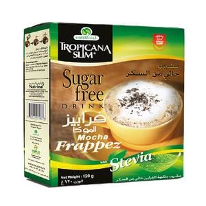 Tropicana Slim Mocha Frappez Drink With Stevia Sugar Free 120g
