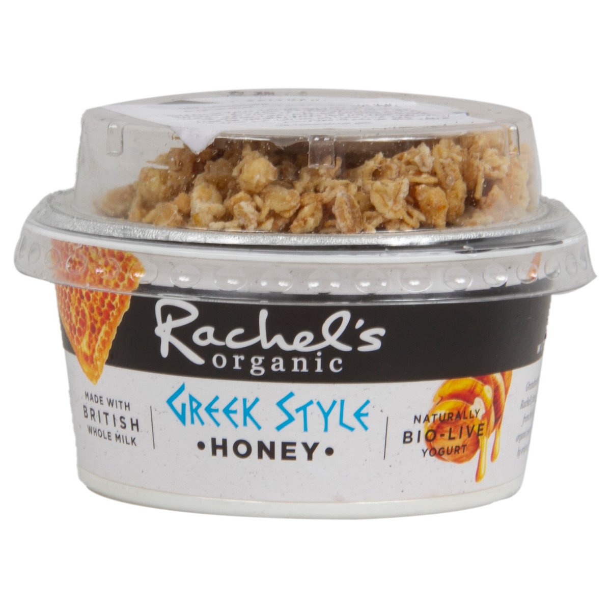 Rachel's Organic Greek Style Honey Yogurt with Granola 135 g