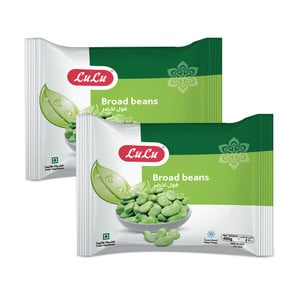 LuLu Frozen Broad Beans Value Pack 2 x 400g