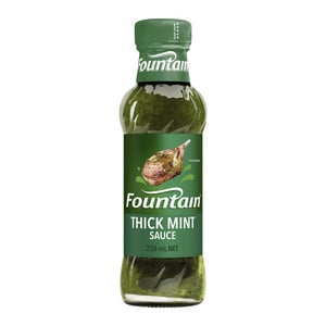 Buy Fountain Thick Mint Sauce 250ml Online at Best Price | Sauces | Lulu Kuwait in Kuwait