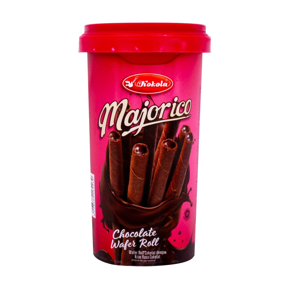 اشتري قم بشراء كوكولا ماجوريكو ويفر رول بالشوكولاتة 250 جم Online at Best Price من الموقع - من لولو هايبر ماركت Wafer Biscuits في السعودية