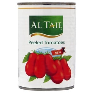 Buy Al Taie Peeled Tomatoes 400g Online at Best Price | Cand Tomatoes&Puree | Lulu KSA in Saudi Arabia
