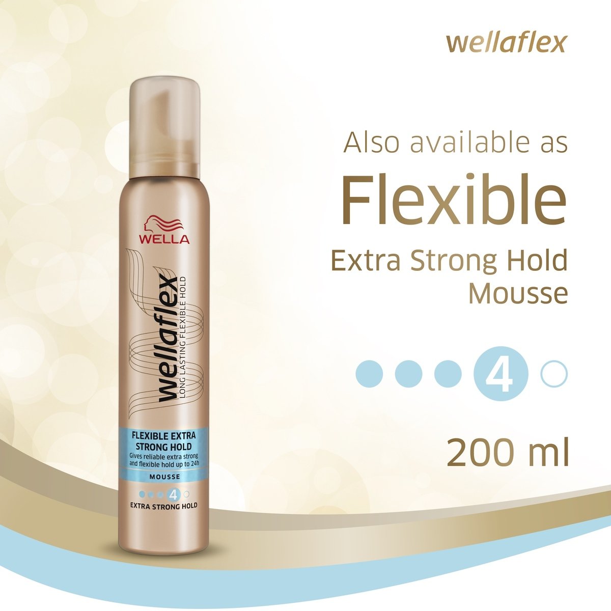 Wellaflex Flexible Extra Strong Hold Hairspray 250ml