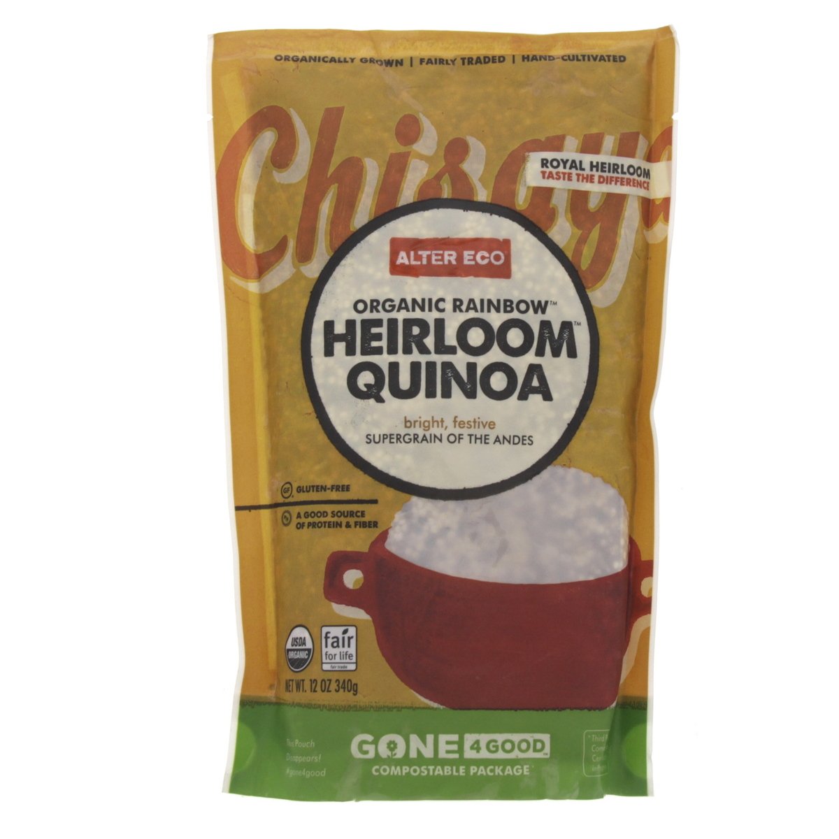 Alter Eco Organic Heirloom Quinoa 340 g