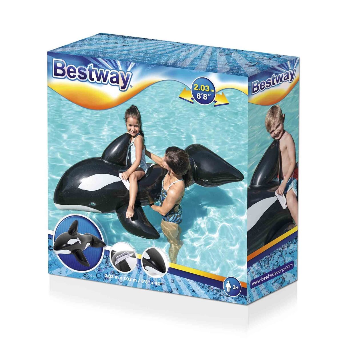 Best Way Whale Ride On 41009