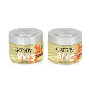 Gatsby Hair Gel Assorted Value Pack 2 x 300 g