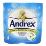 Andrex Classic Clean Tissue Roll 4pcs