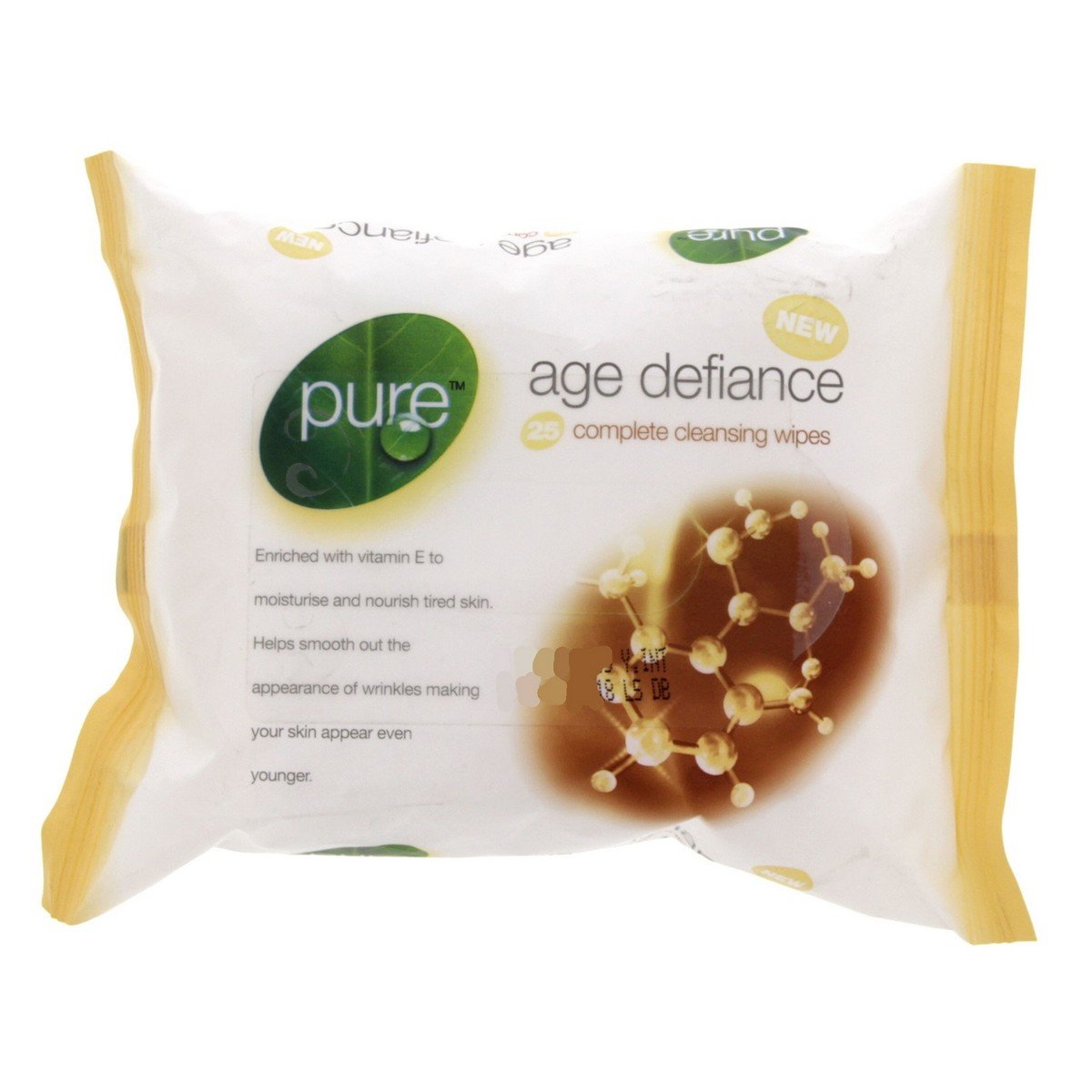 Pure Age Defiance Complete Cleansing Wipes 25 pcs