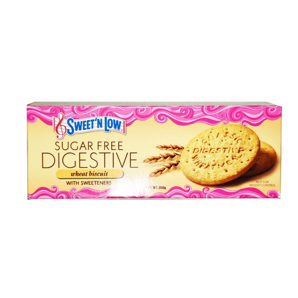 Sweet N Low Sugar Free Digestive Wheat Biscuit 350g