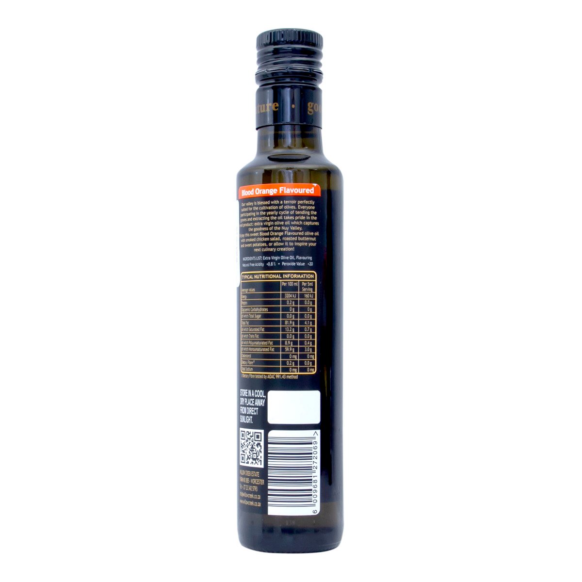 Willow Creek Blood Orange Flavoured Extra Virgin Olive Oil 250 ml
