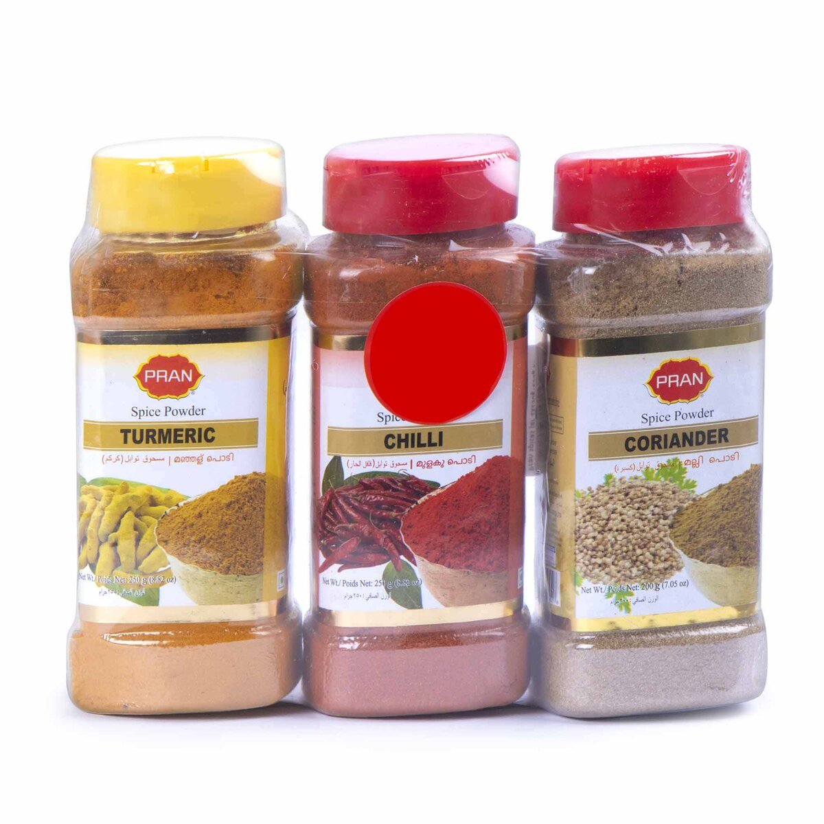 Pran Spices Jar Assorted  2 x 250g + 200g