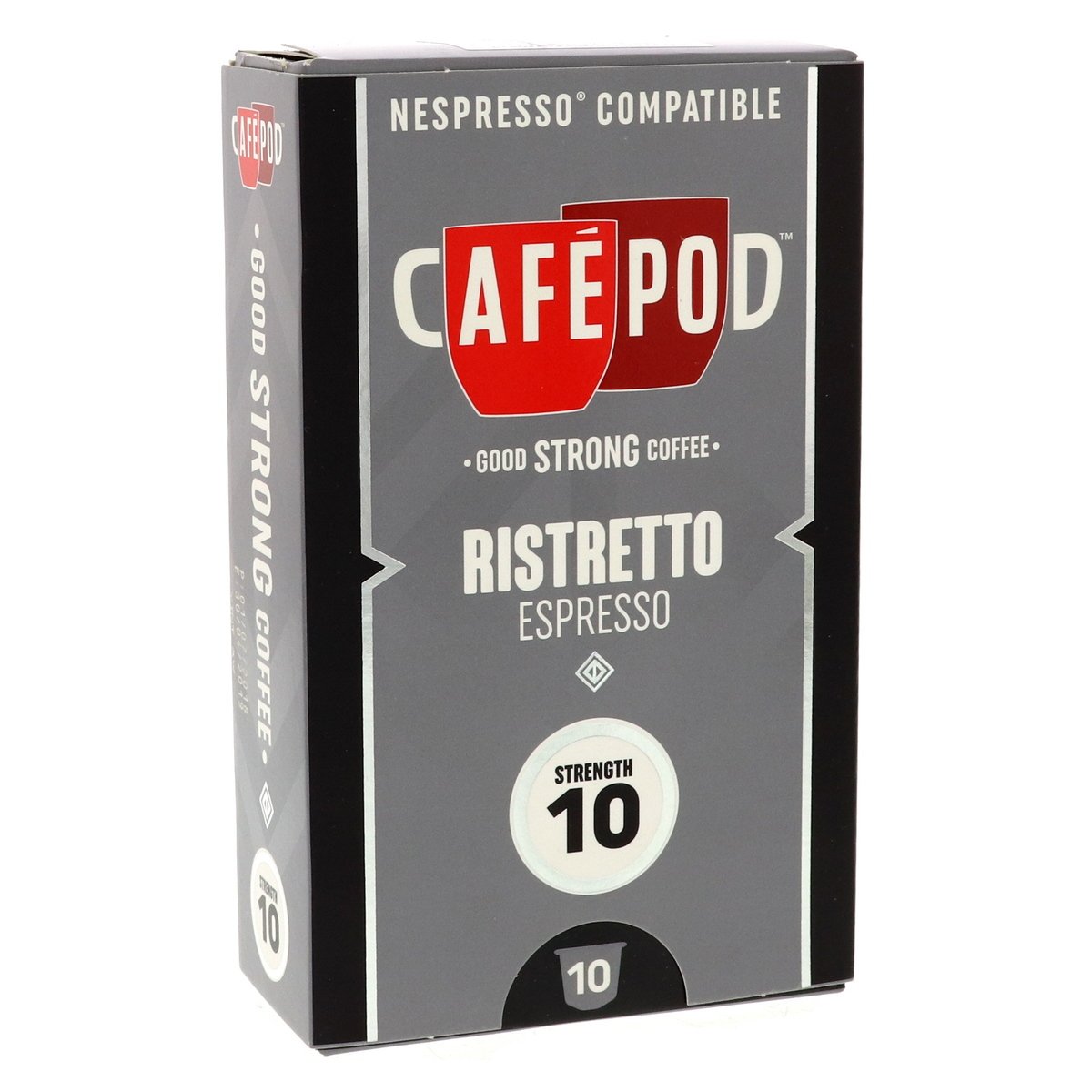 Cafe Pod Nespresso Compatible Ristretto Espresso 55 g