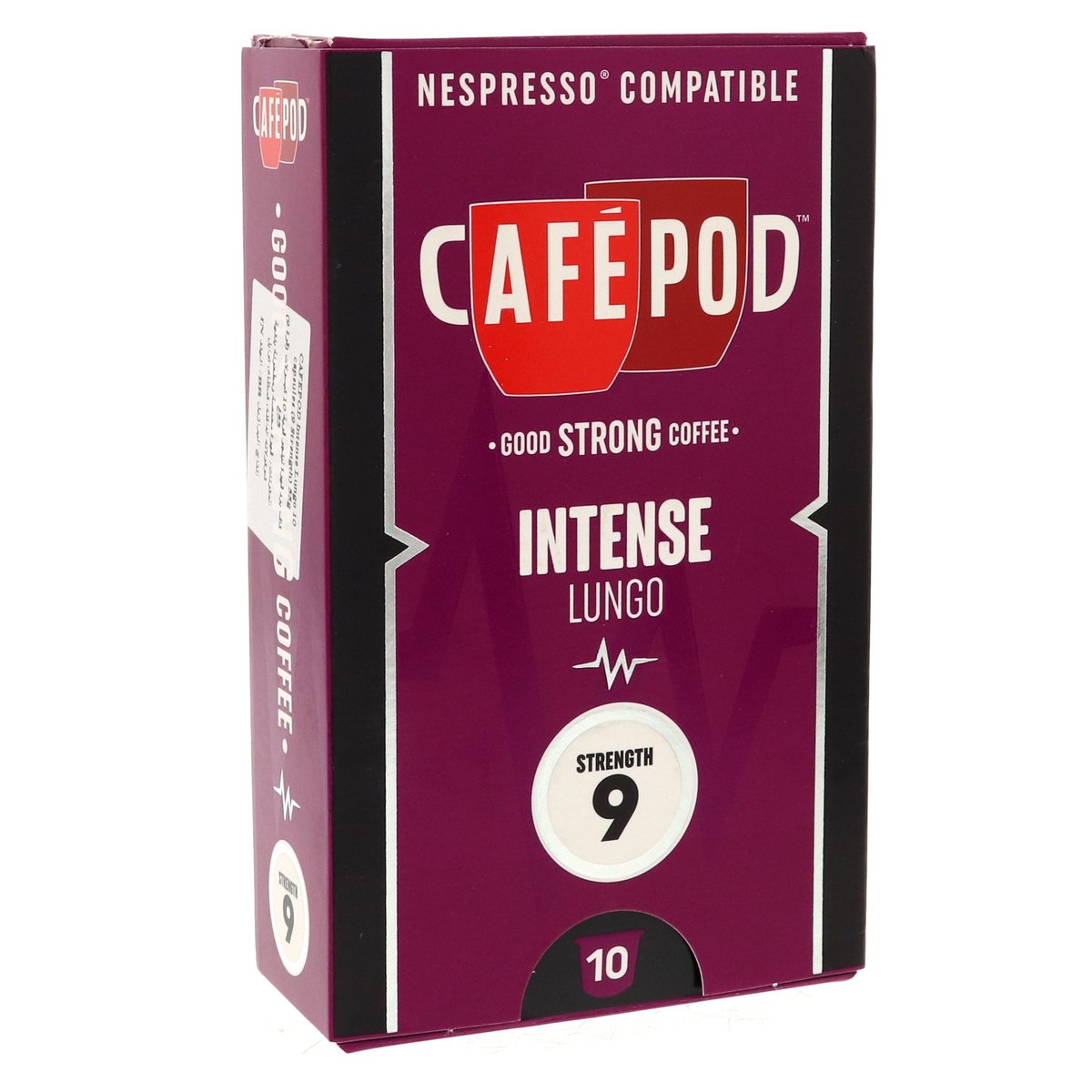 Cafe Pod Intense Lungo Strong Coffee Pods 55 g