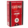 Cafe Pod Livewire Lungo Strong Coffee Pods 55 g