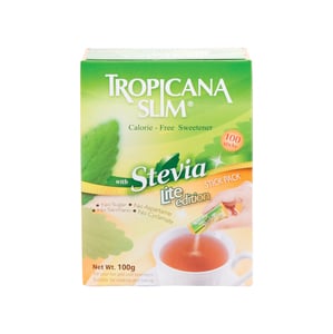 Tropicana Slim Stevia Sweetener Lite 100pcs