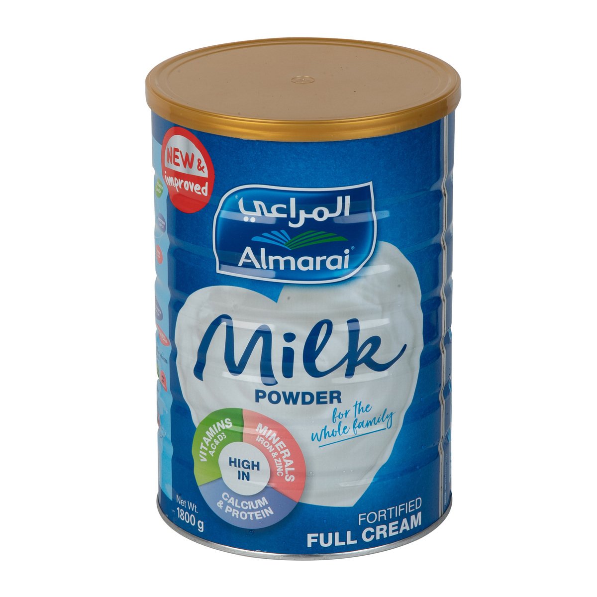 Buy Almarai Milk Powder Fortified Full Cream, 1.8 kg Online at Best Price | Powdered Milk | Lulu KSA in Saudi Arabia